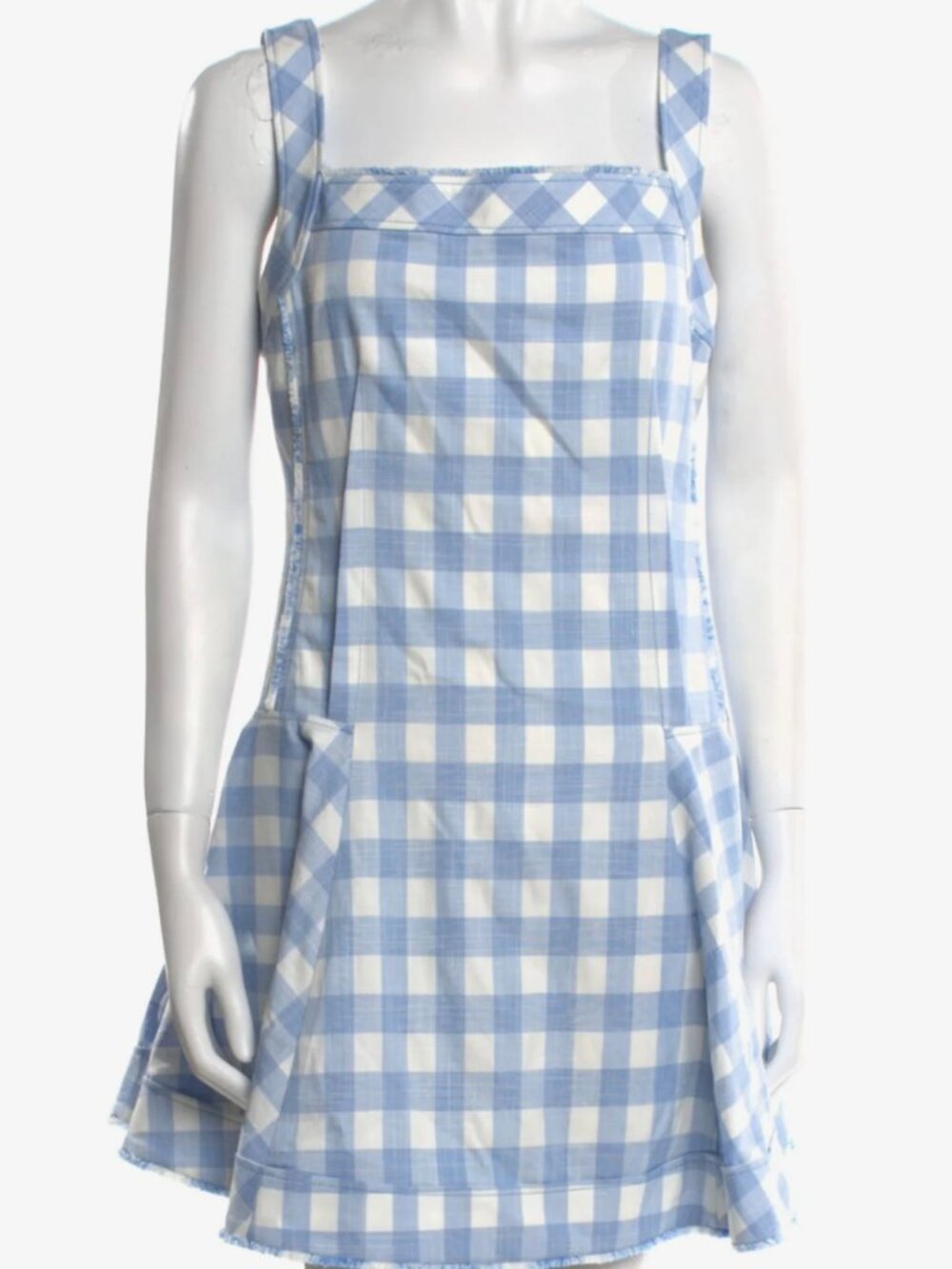 Simkhai Plaid Print Mini Dress